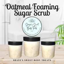 Load image into Gallery viewer, Oatmeal Foaming Sugar Scrub
