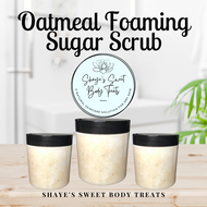 Oatmeal Foaming Sugar Scrub